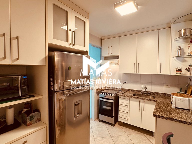 Riviera de São Lourenço 3 dorm. Churrasqueira