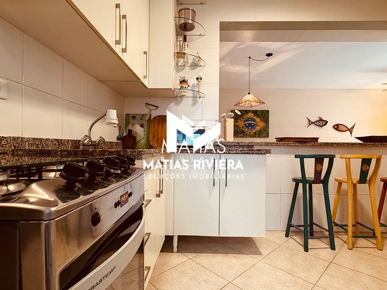 Riviera de São Lourenço 3 dorm. Churrasqueira