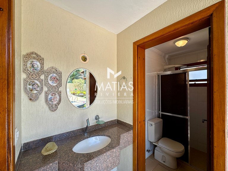 Casa 250m da Praia da Riviera de São Lourenço