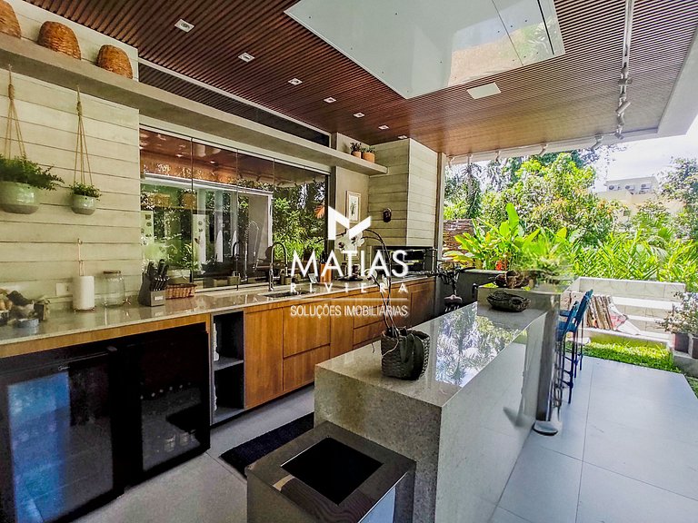 Luxuosa Casa 5 Suítes, Piscina e Jacuzzi - Riviera