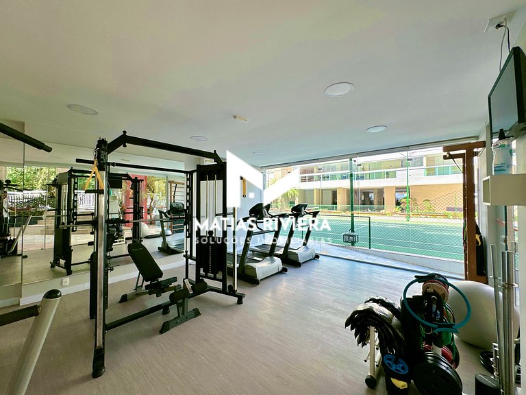 Riviera de São Lourenço 3 dorm. Churrasqueira