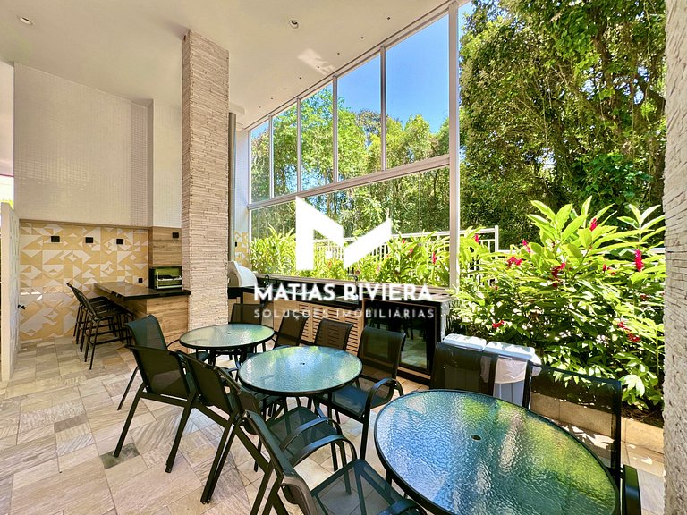 Riviera de São Lourenço 3 dorm. Churrasqueira