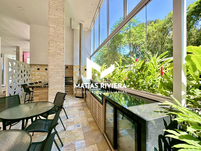 Riviera de São Lourenço 3 dorm. Churrasqueira