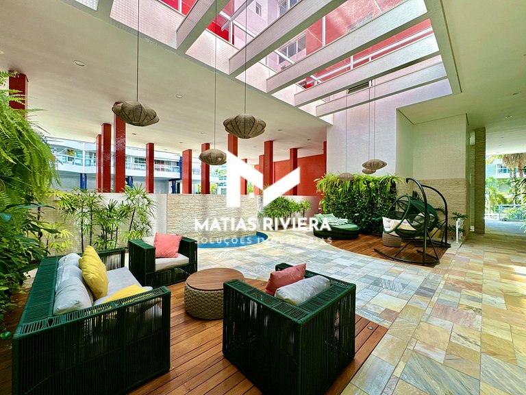 Riviera de São Lourenço 3 dorm. Churrasqueira