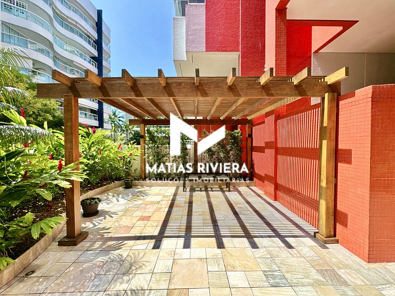 Riviera de São Lourenço 3 dorm. Churrasqueira