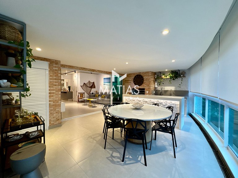 Luxuoso Apartamento 80 metros da Praia da Riviera de São Lou