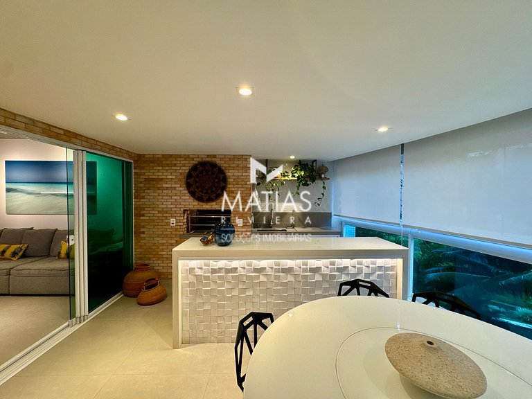 Luxuoso Apartamento 80 metros da Praia da Riviera de São Lou
