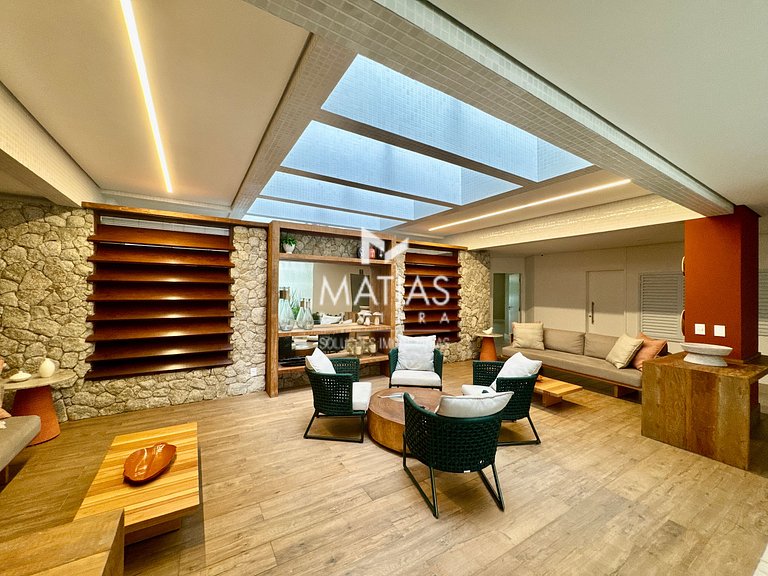 Luxuoso Apartamento 80 metros da Praia da Riviera de São Lou