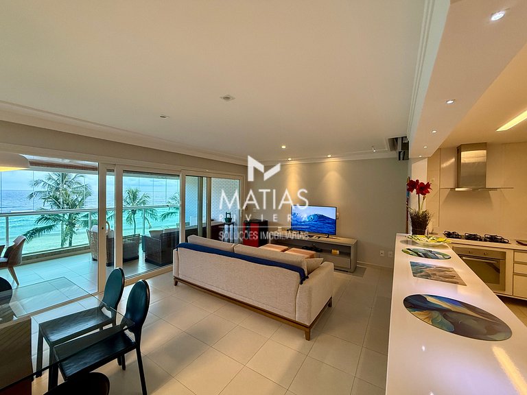Apto Vista Mar Riviera de São Lourenço