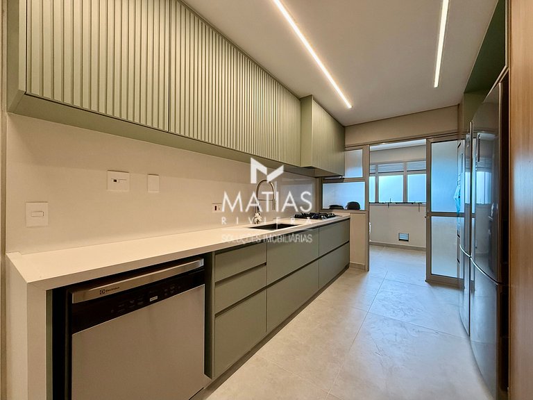 Apartamento Vista Mar Pé na Areia, 5 Suítes, Ar Condicionado