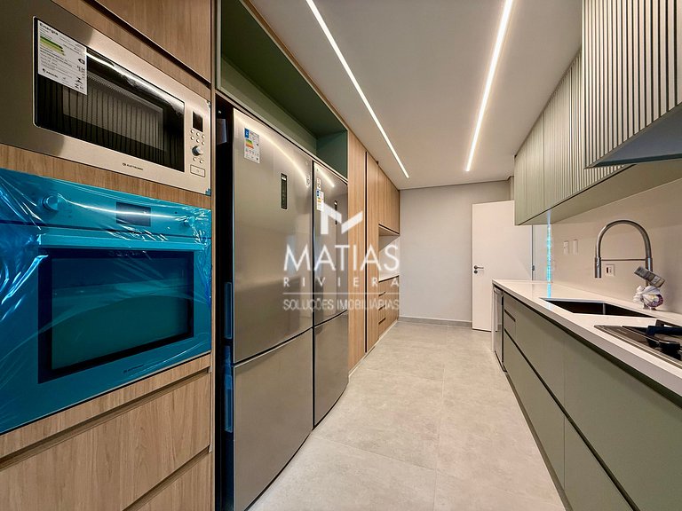 Apartamento Vista Mar Pé na Areia, 5 Suítes, Ar Condicionado