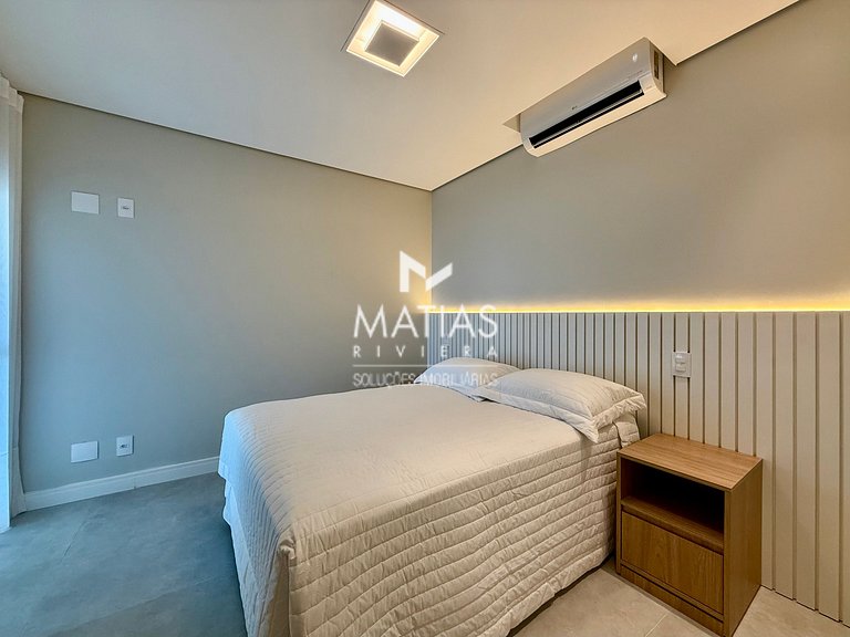 Apartamento Vista Mar Pé na Areia, 5 Suítes, Ar Condicionado