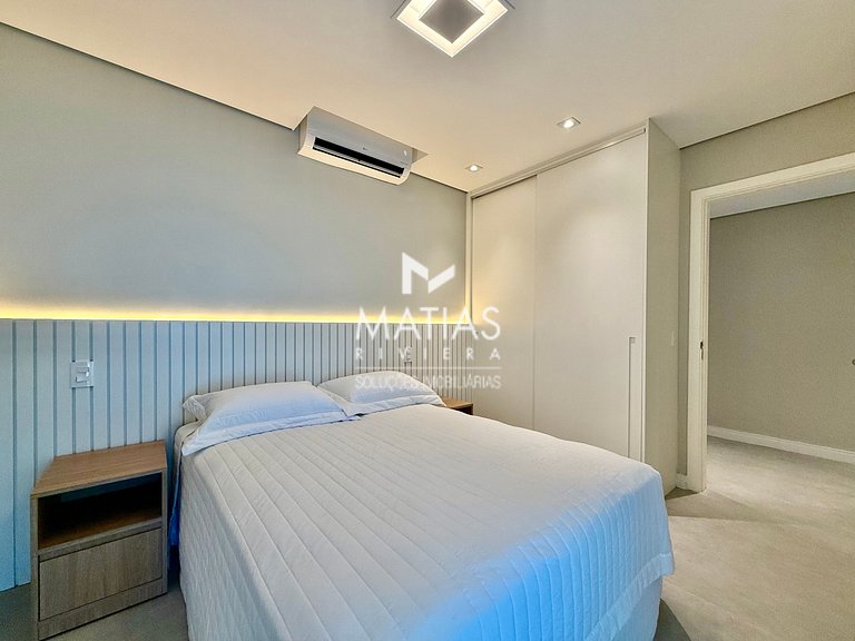 Apartamento Vista Mar Pé na Areia, 5 Suítes, Ar Condicionado