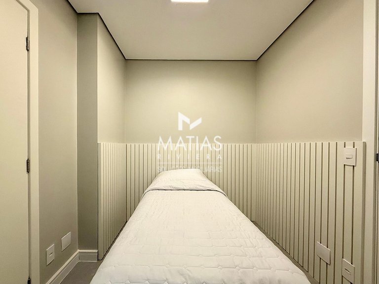 Apartamento Vista Mar Pé na Areia, 5 Suítes, Ar Condicionado