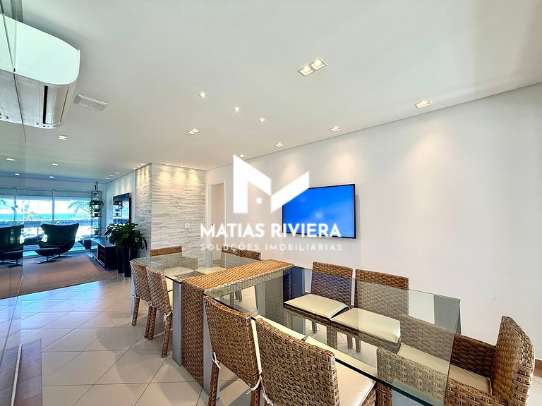 Apto Vista Mar 4 Suítes Riviera de São Lourenço