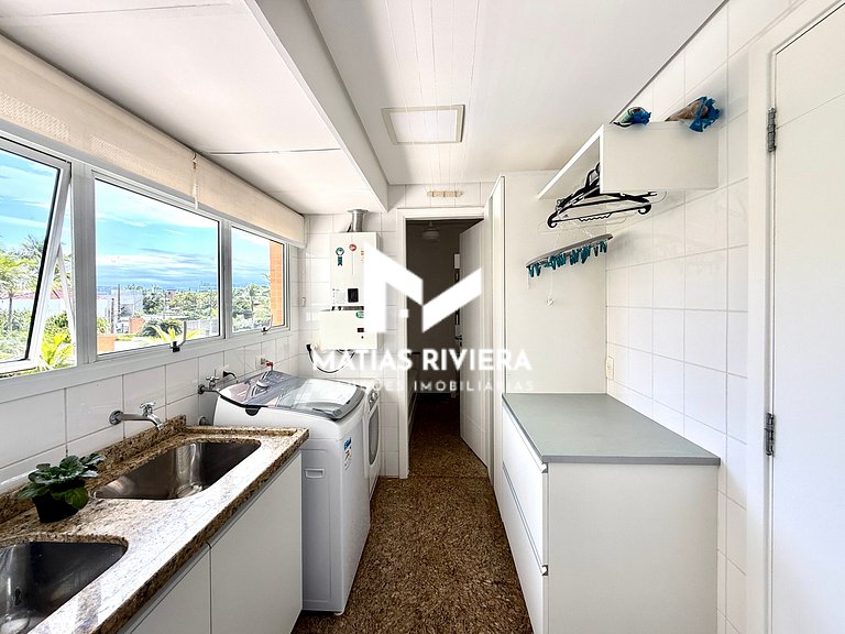 Apto Vista Mar 4 Suítes Riviera de São Lourenço