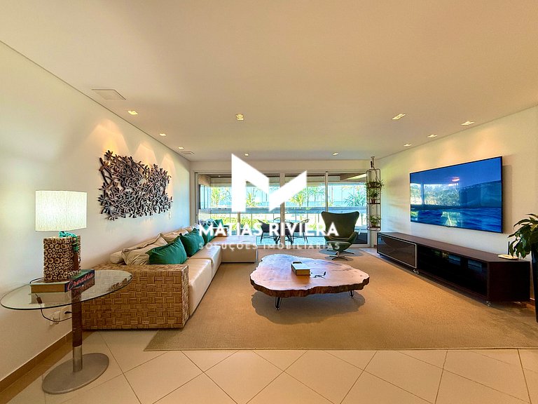 Apto Vista Mar 4 Suítes Riviera de São Lourenço