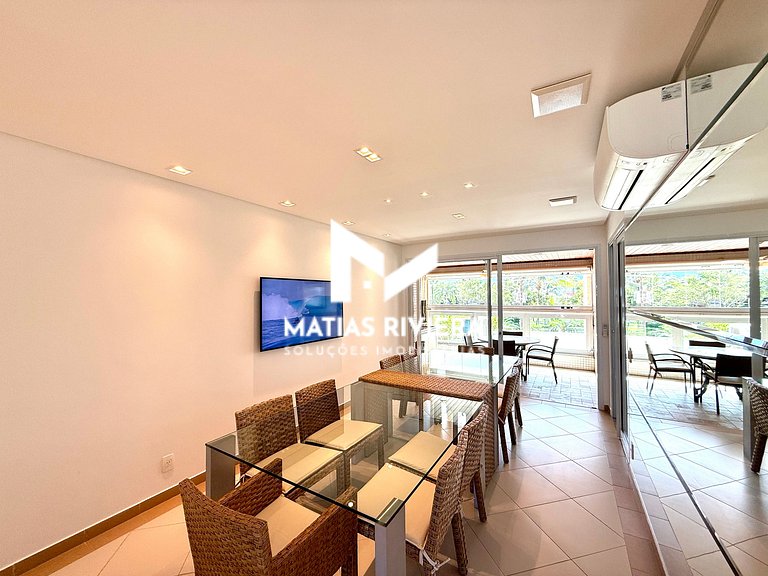 Apto Vista Mar 4 Suítes Riviera de São Lourenço