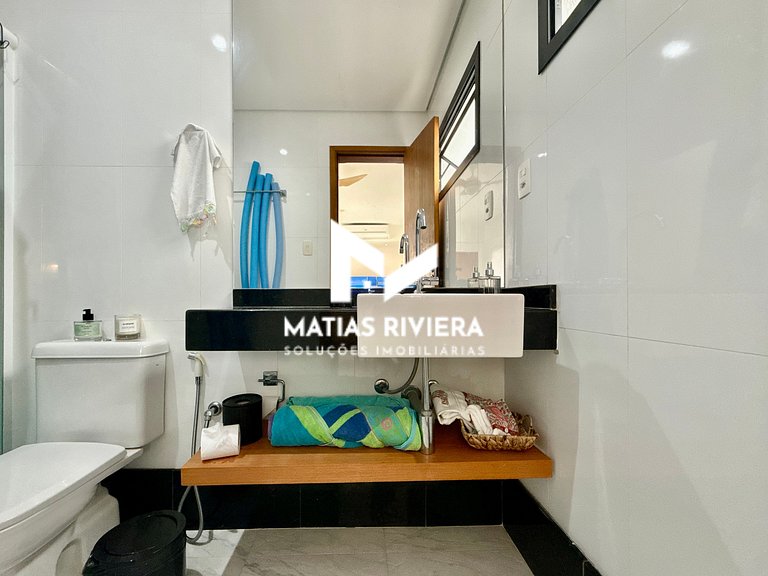 Cobertura 200m da Praia Riviera de São Lourenço