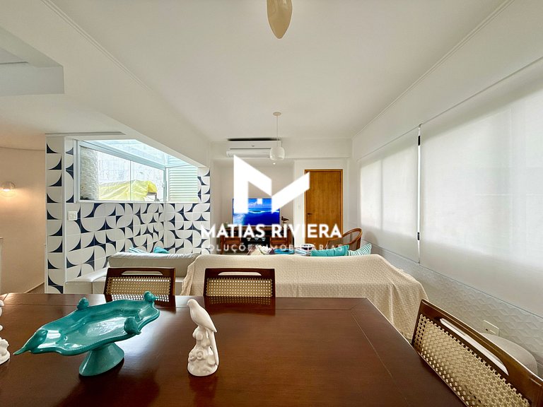 Cobertura 200m da Praia Riviera de São Lourenço