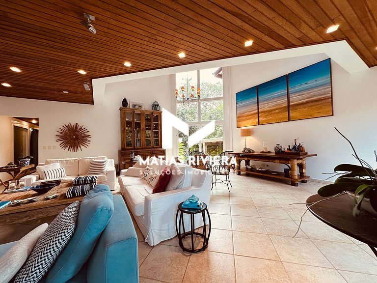 Casa Luxo Praia Semi Privativa Iporanga Guarujá