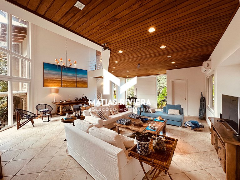 Casa Luxo Praia Semi Privativa Iporanga Guarujá