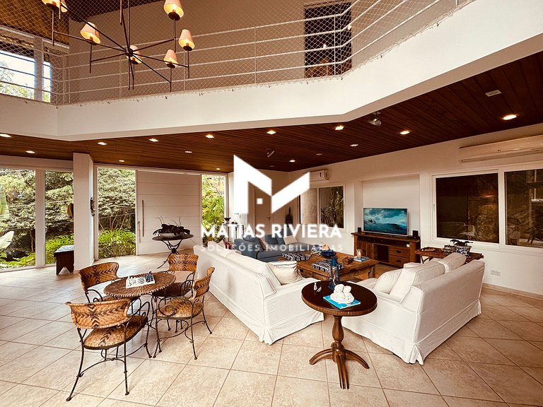 Casa Luxo Praia Semi Privativa Iporanga Guarujá