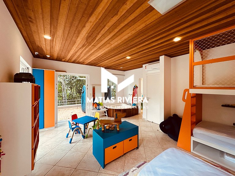 Casa Luxo Praia Semi Privativa Iporanga Guarujá