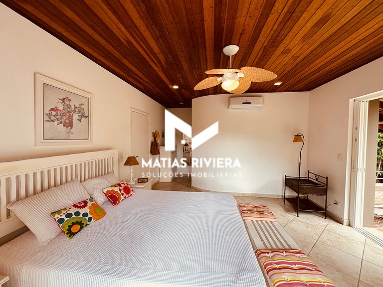 Casa Luxo Praia Semi Privativa Iporanga Guarujá