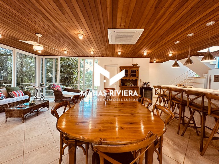 Casa Luxo Praia Semi Privativa Iporanga Guarujá