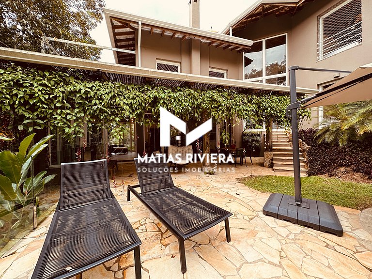 Casa Luxo Praia Semi Privativa Iporanga Guarujá