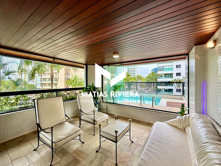 Apto com Piscina Privativa Riviera de São Lourenço