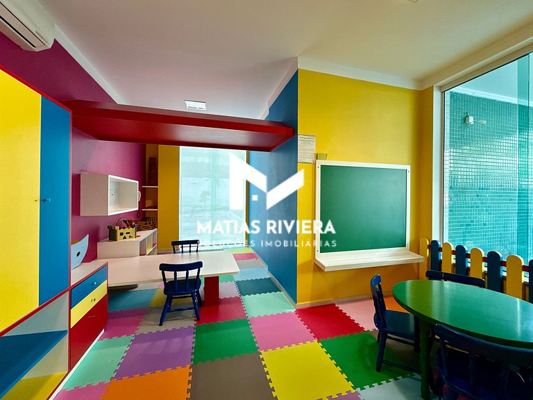 Riviera 3 quartos, sendo 2 Suítes e Churrasqueira