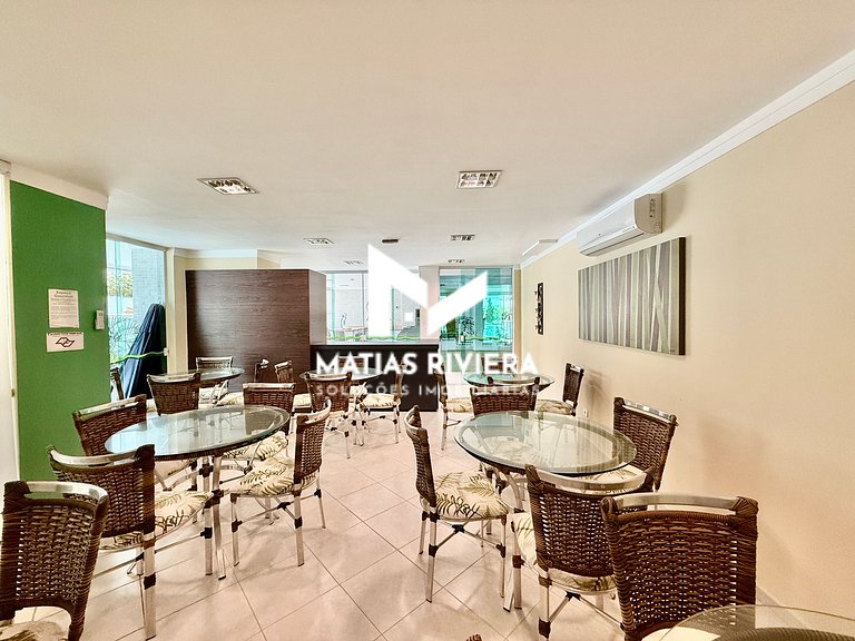 Riviera 3 quartos, sendo 2 Suítes e Churrasqueira