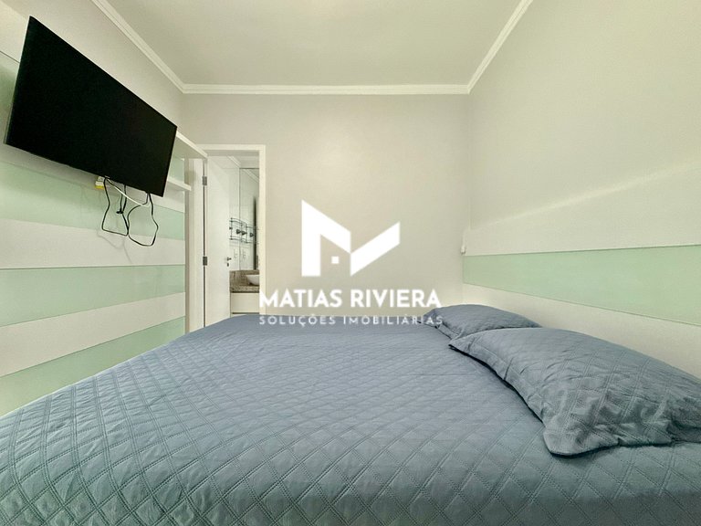 Riviera 3 quartos, sendo 2 Suítes e Churrasqueira