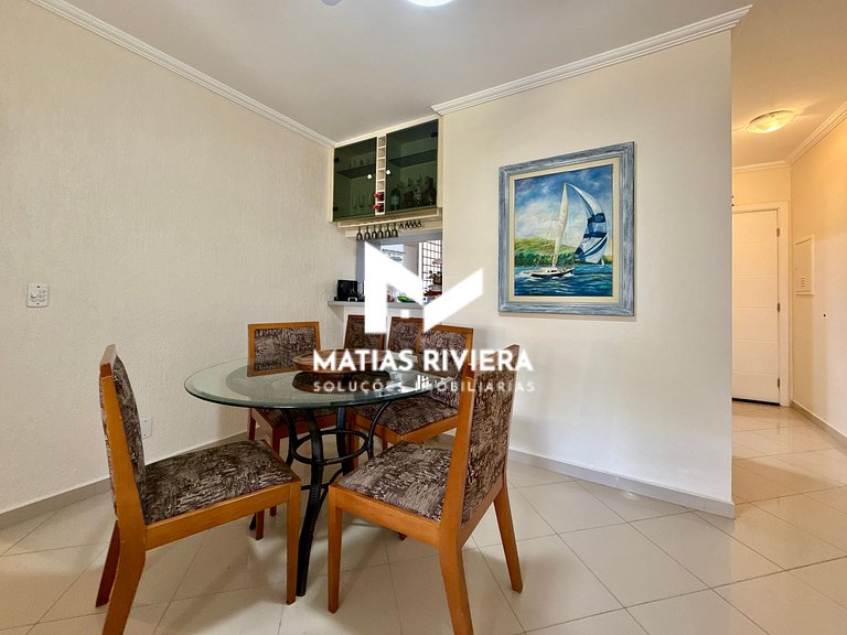 Apto Riviera c/ 3 Dorm. perto da Praia e Shopping