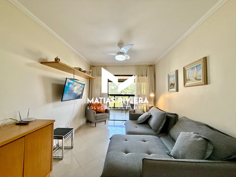 Apto Riviera c/ 3 Dorm. perto da Praia e Shopping
