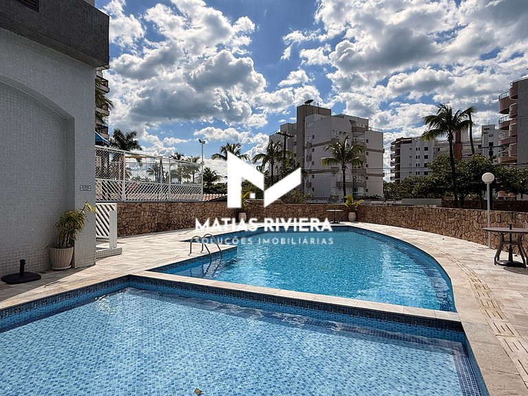 Apto Riviera 3 Dorm. 1 Suíte 250m Praia e Shopping