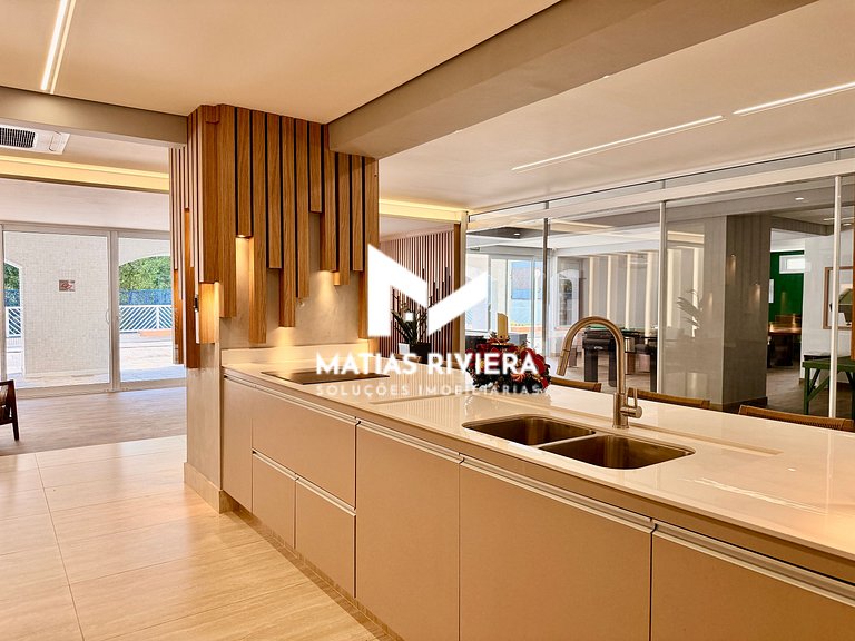 Apto Riviera c/ 3 Dorm. perto da Praia e Shopping