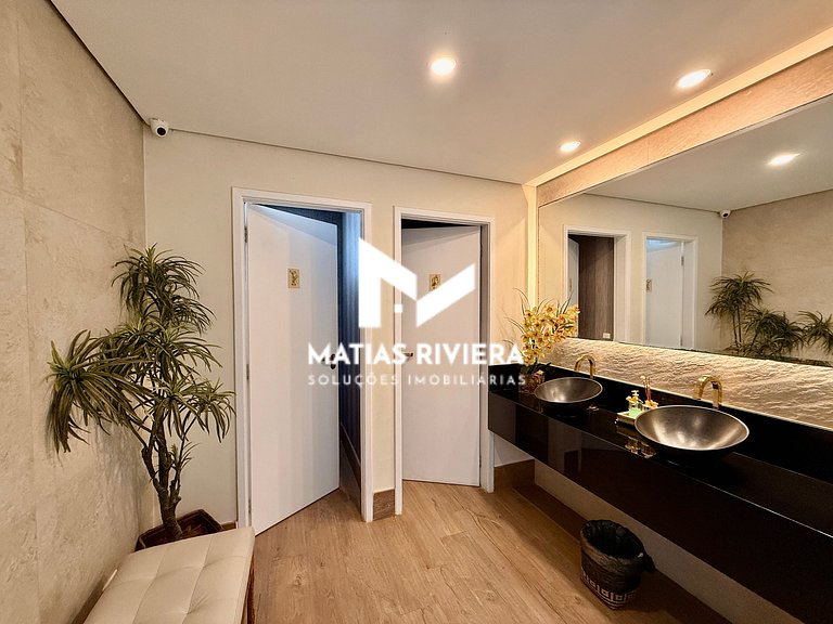 Apto Riviera c/ 3 Dorm. perto da Praia e Shopping