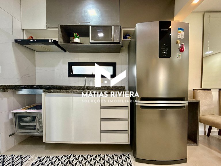 Apto. Riviera Módulo 2 - 300 metros da praia