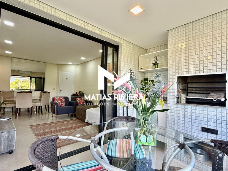 Apto. Riviera Módulo 2 - 300 metros da praia