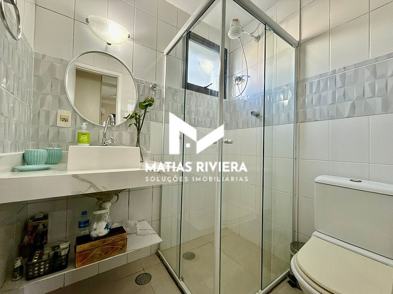 Apto. Riviera Módulo 2 - 300 metros da praia