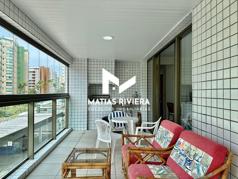 Apto 150m da Praia Riviera de São Lourenço M3