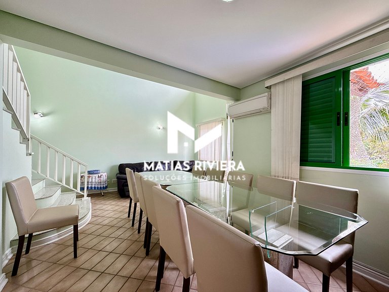 Cobertura Riviera em Condomínio Clube 80m da Praia