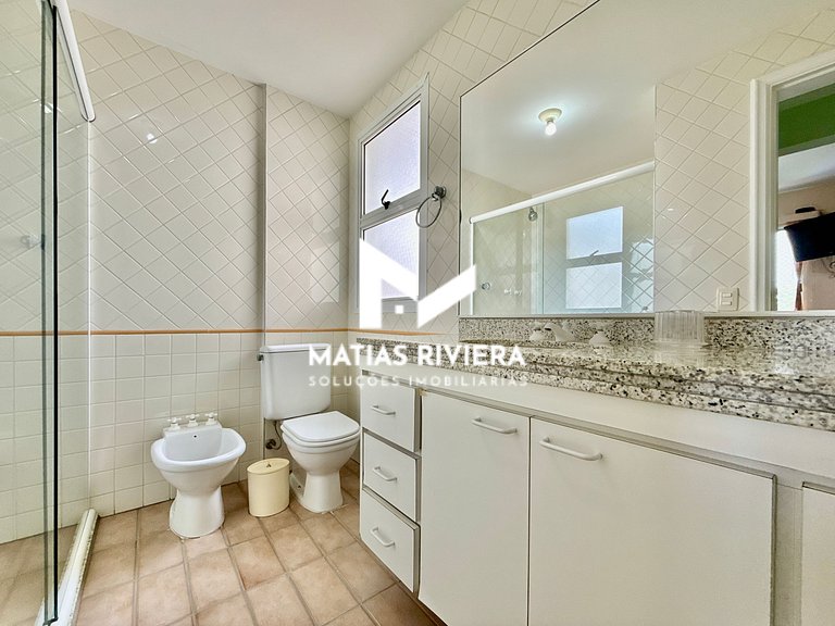 Cobertura Riviera em Condomínio Clube 80m da Praia