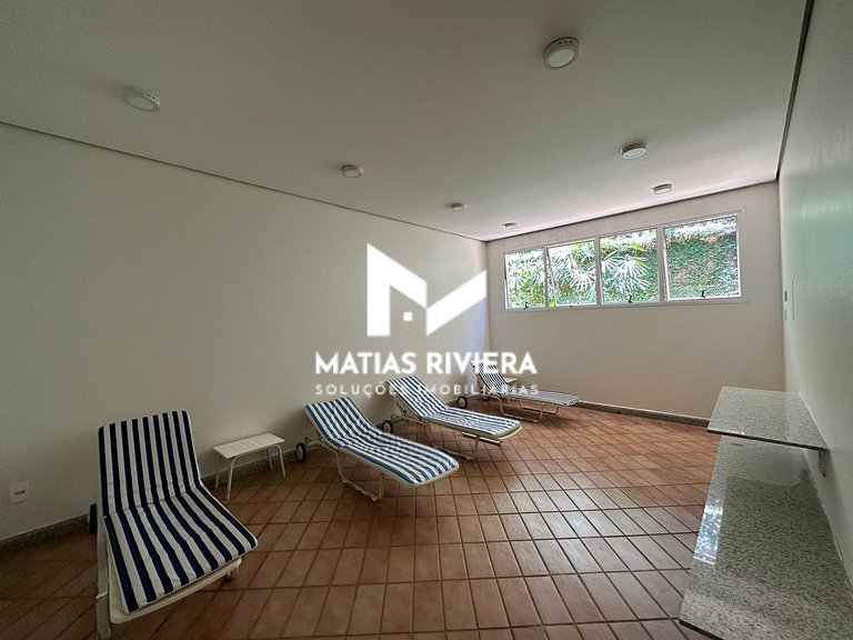 Cobertura Riviera em Condomínio Clube 80m da Praia