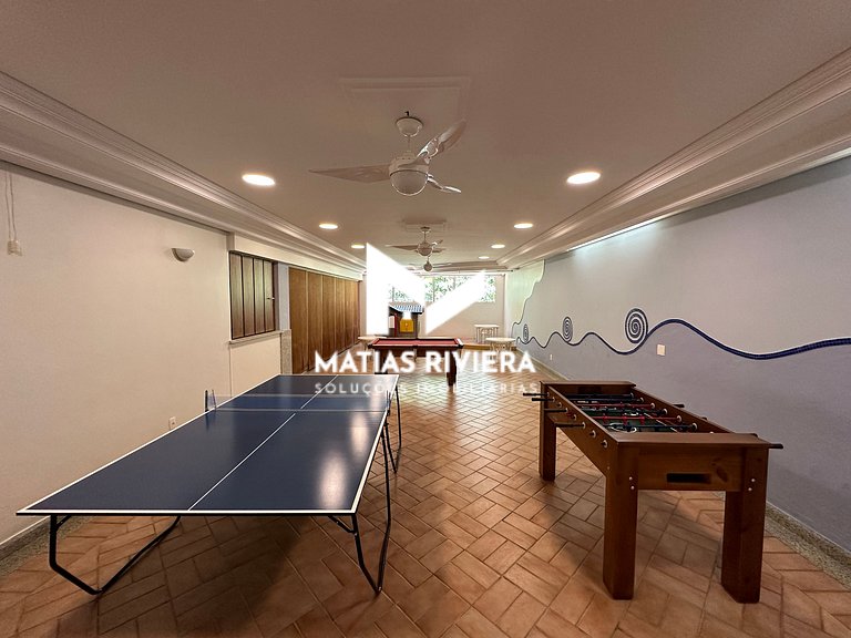 Cobertura Riviera em Condomínio Clube 80m da Praia