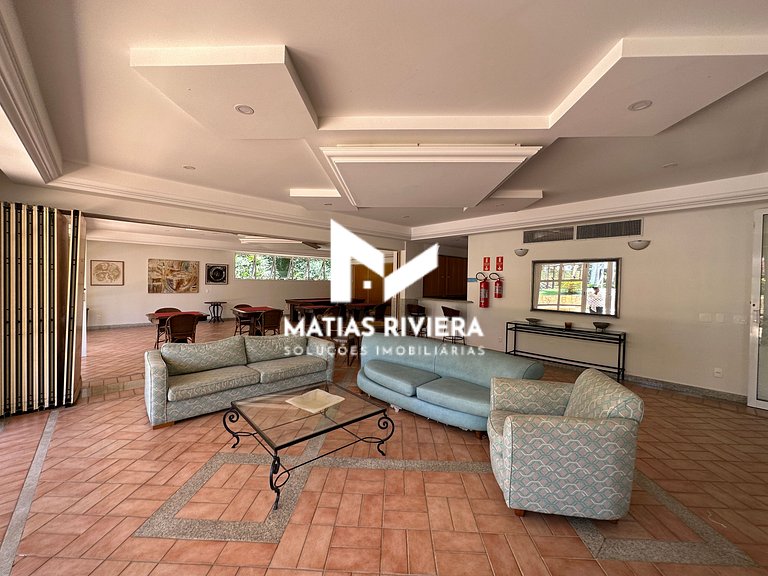 Cobertura Riviera em Condomínio Clube 80m da Praia