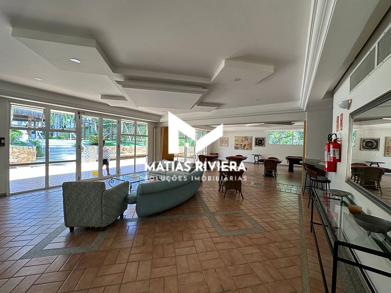 Cobertura Riviera em Condomínio Clube 80m da Praia